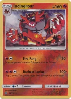 Incineroar Reverse Holo 26