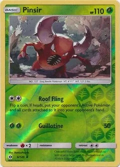 Pinsir Reverse Holo 6