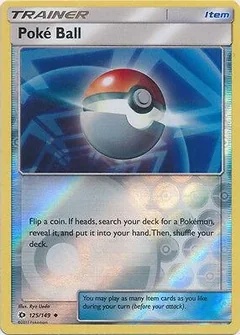 Poke Ball Reverse Holo 125