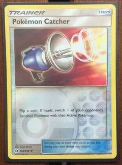 Pokemon Catcher Reverse Holo 126