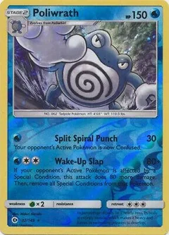Poliwrath Reverse Holo 32