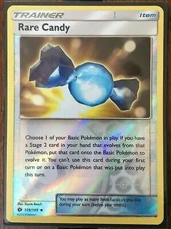 Rare Candy Reverse Holo 129