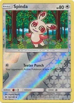 Spinda Reverse Holo 102