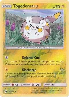 Togedemaru Reverse Holo 53