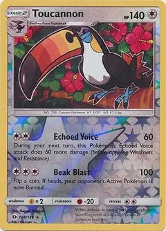 Toucannon Reverse Holo 108