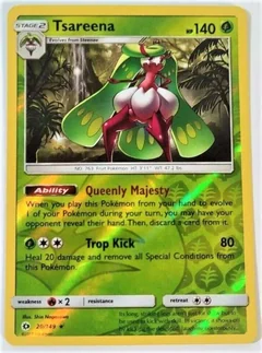 Tsareena Reverse Holo 20