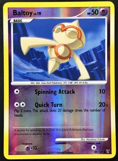 Baltoy Reverse Holo 89