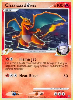 Charizard G Reverse Holo 20