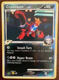 Crawdaunt G Reverse Holo 23