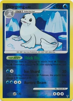 Dewgong Reverse Holo 24