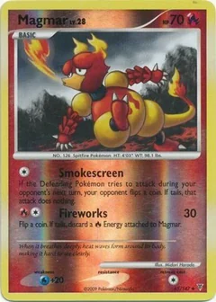 Magmar Reverse Holo 65
