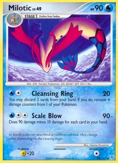 Milotic Reverse Holo 70