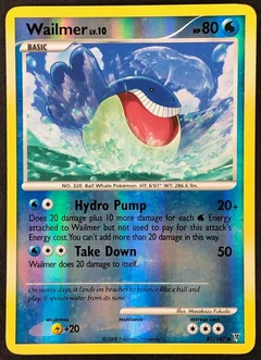 Wailmer Reverse Holo 87