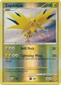 Zapdos Reverse Holo 48