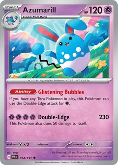Azumarill Prize Pack 74