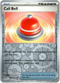 Call Bell Reverse Holo 165