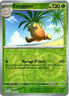 Exeggutor Reverse Holo 3