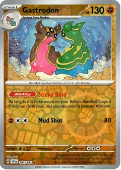 Gastrodon Reverse Holo 107