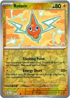 Rotom Reverse Holo 61