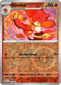 Simisear Reverse Holo 23