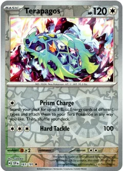 Terapagos Reverse Holo 161