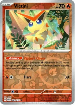 Victini Reverse Holo 21