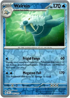 Walrein Reverse Holo 45