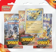 Zapdos 3 Pack Blisters