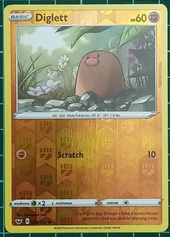 Diglett Reverse Holo 92