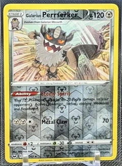 Galarian Perrserker Reverse Holo 128