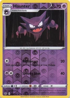 Haunter Reverse Holo 84