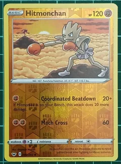Hitmonchan Reverse Holo 95