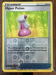 Hyper Potion Reverse Holo 166