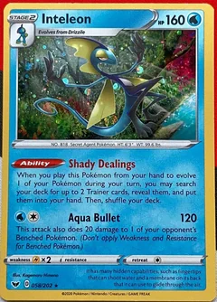 Inteleon Cosmos Holo 58