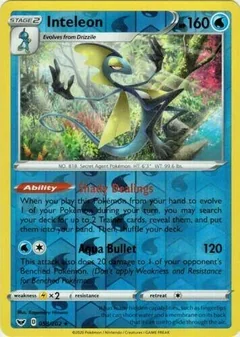 Inteleon Reverse Holo 58