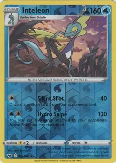 Inteleon Reverse Holo 59