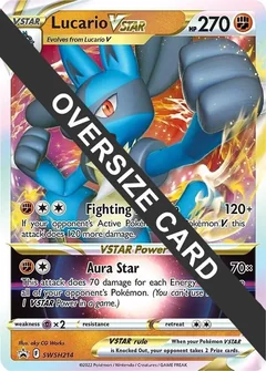 Lucario Vstar Jumbo Swsh214