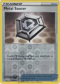 Metal Saucer Reverse Holo 170