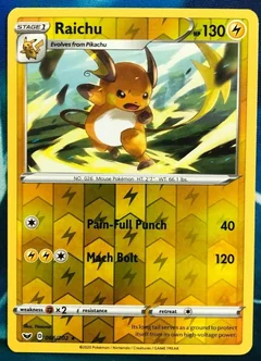 Raichu Reverse Holo 66