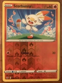 Scorbunny Reverse Holo 30