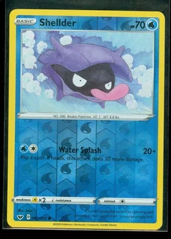 Shellder Reverse Holo 40