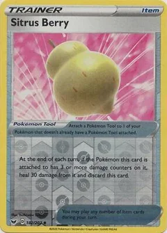 Sitrus Berry Reverse Holo 182