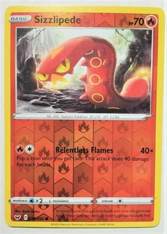 Sizzlipede Reverse Holo 38