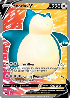 Snorlax V 197