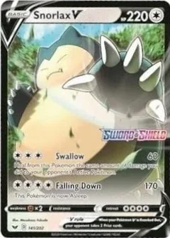Snorlax V Jumbo 141