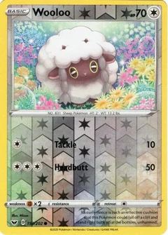 Wooloo Reverse Holo 153
