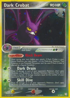 Dark Crobat Reverse Holo 3