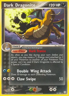 Dark Dragonite Holo 15