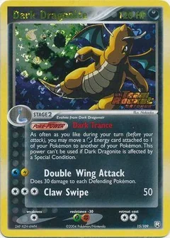 Dark Dragonite Reverse Holo 15