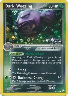 Dark Weezing Reverse Holo 42